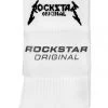 BOYS ACCESSORIES YOUTH ROCKBAND LOGO SOCKS-WHITE New Arrivals