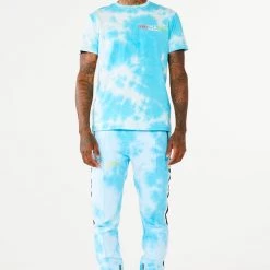 MENS TRACK SETS TURE T-SHIRT TRACK SET- BLUE 11 MENS TRACK SETS TURE T-SHIRT TRACK SET- BLUE