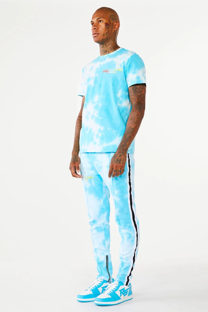 MENS TRACK SETS TURE T-SHIRT TRACK SET- BLUE 4 MENS TRACK SETS TURE T-SHIRT TRACK SET- BLUE