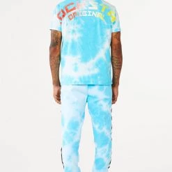 MENS TRACK SETS TURE T-SHIRT TRACK SET- BLUE 13 MENS TRACK SETS TURE T-SHIRT TRACK SET- BLUE