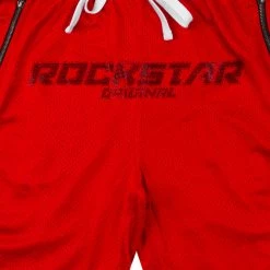 MENS SHORT SETS ROSE CRYSTAL SHORT SET- RED Track Sets 6 MENS SHORT SETS ROSE CRYSTAL SHORT SET- RED Track Sets