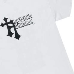 MENS SHORT SETS SAGER T-SHIRT/DENIM SHORT SET-WHITE