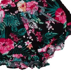 WOMENS SHORTS SARIYAH CROCHET TRIM SHORT-BLACK Best Seller