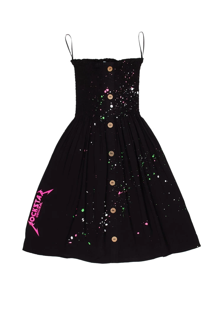 WOMENS DRESSES SAVANNAH TUBE MINI DRESS-BLACK 1 WOMENS DRESSES SAVANNAH TUBE MINI DRESS-BLACK