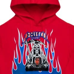 MENS HOODIES & SWEATSHIRTS Tops SETTI HOODIE-RED