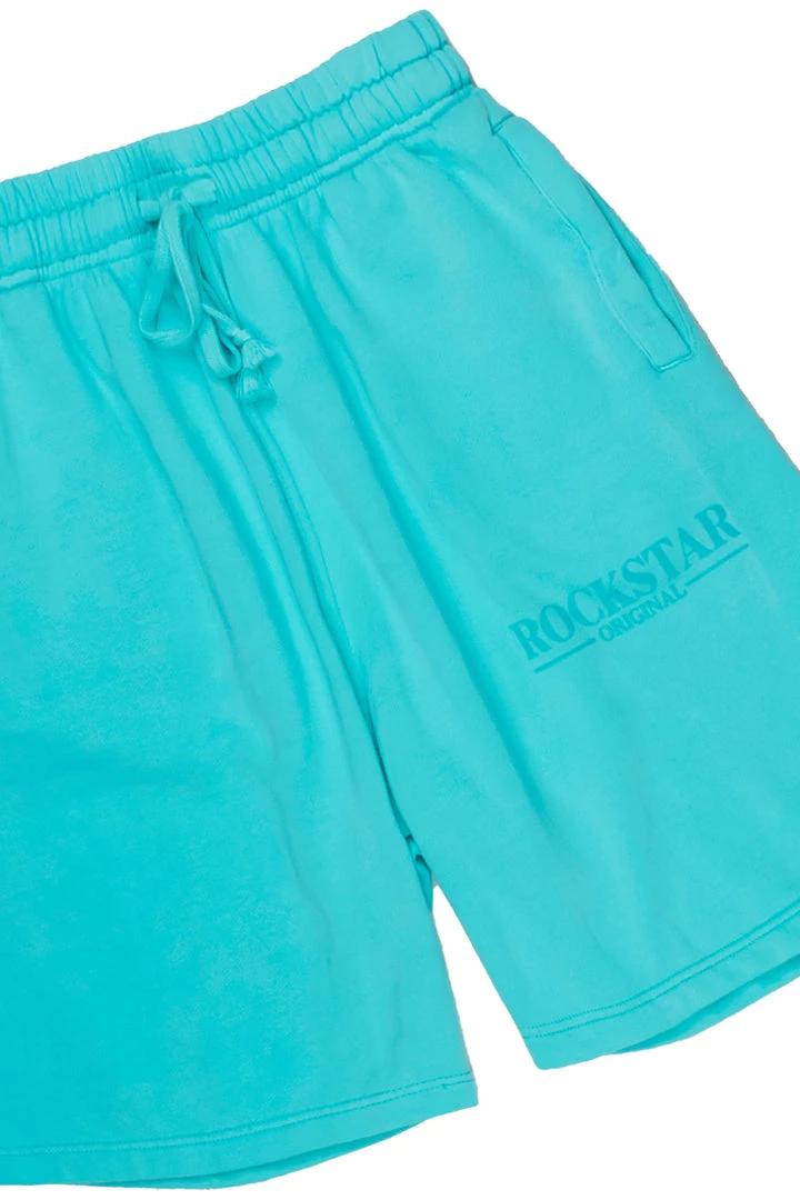 MENS SHORT SETS DIMITRI T-SHIRT/SHORT SET-AQUA 6 MENS SHORT SETS DIMITRI T-SHIRT/SHORT SET-AQUA