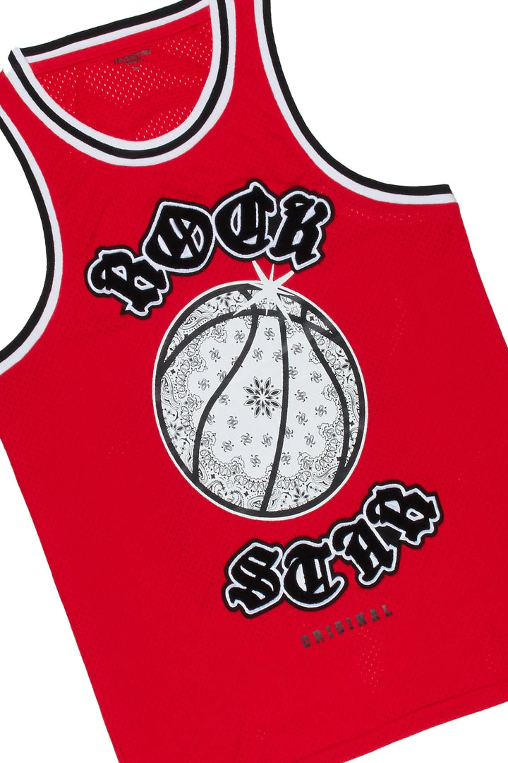 MENS SHORT SETS THORIAS JERSEY/SHORT SET-RED Track Sets 2 MENS SHORT SETS THORIAS JERSEY/SHORT SET-RED Track Sets