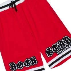 MENS SHORT SETS THORIAS JERSEY/SHORT SET-RED Track Sets 6 MENS SHORT SETS THORIAS JERSEY/SHORT SET-RED Track Sets