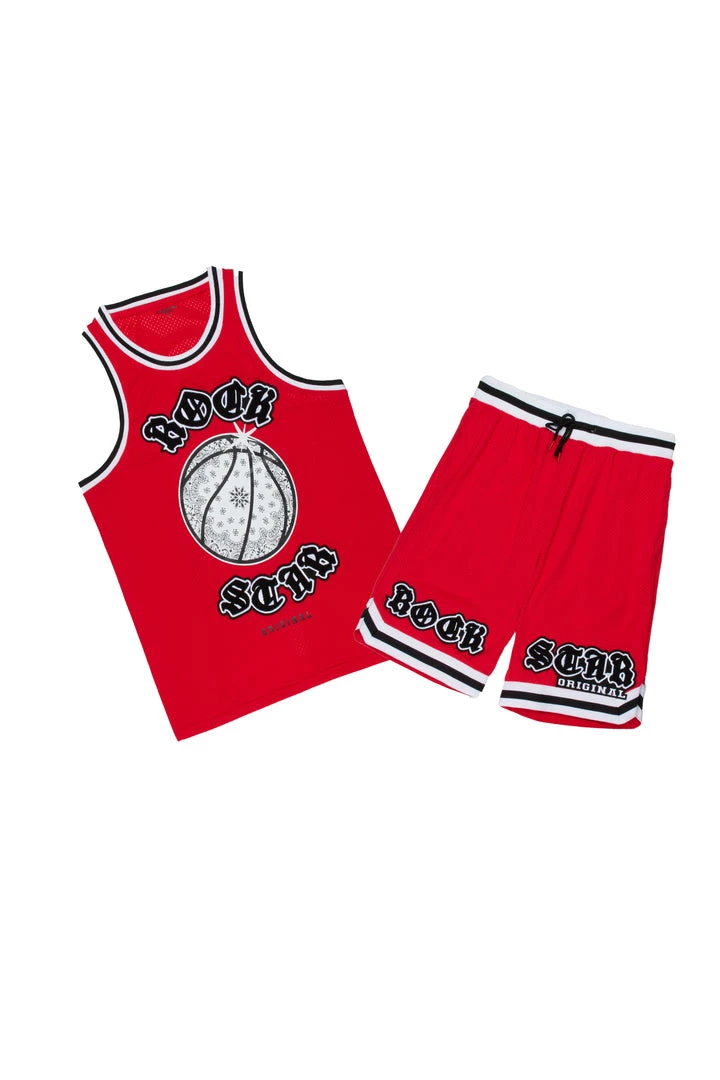 MENS SHORT SETS THORIAS JERSEY/SHORT SET-RED Track Sets 1 MENS SHORT SETS THORIAS JERSEY/SHORT SET-RED Track Sets