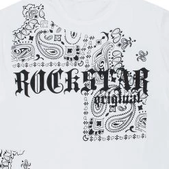 MENS TEES SKI GRAPHIC T-SHIRT-WHITE