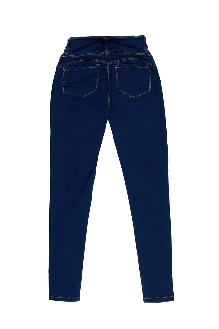 WOMENS JEANS Best Seller SKULL SKINNY JEAN-MED. WASH 3 WOMENS JEANS Best Seller SKULL SKINNY JEAN-MED. WASH