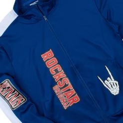 MENS TRACK SETS SONIK ZIPPER JACKET TRACK SET-ROYAL/WHITE