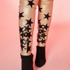 WOMENS PANTS STARGIRL PANT-GOLD Best Seller 18 WOMENS PANTS STARGIRL PANT-GOLD Best Seller
