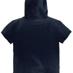 MENS HOODIES & SWEATSHIRTS STORMY SHORT SLEEVE HOODIE-NAVY