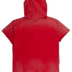 MENS HOODIES & SWEATSHIRTS Tops STORMY SHORT SLEEVE HOODIE-RED 5 MENS HOODIES & SWEATSHIRTS Tops STORMY SHORT SLEEVE HOODIE-RED