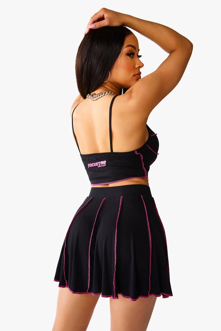 WOMENS DRESSES ENYA SKIRT SET - BLACK Best Seller 3 WOMENS DRESSES ENYA SKIRT SET - BLACK Best Seller