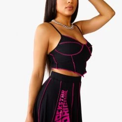 WOMENS DRESSES ENYA SKIRT SET - BLACK Best Seller