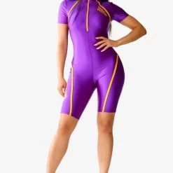 WOMENS ROMPERS & JUMPSUITS HARPER ROMPER - PURPLE