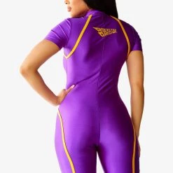 WOMENS ROMPERS & JUMPSUITS HARPER ROMPER - PURPLE