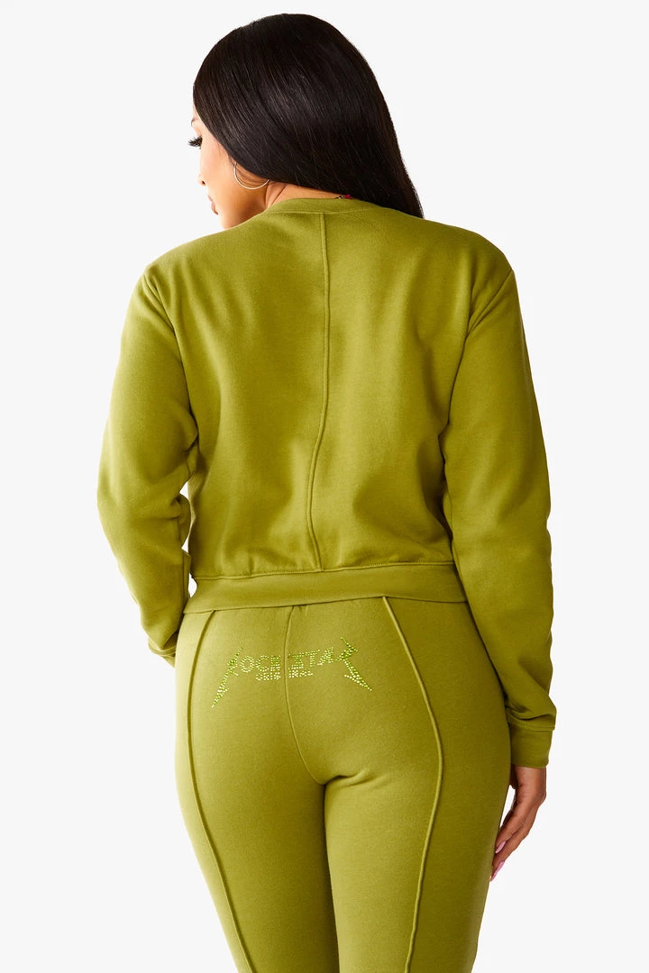 WOMENS TRACK SETS AVIVA JOGGER SET - OLIVE 4 WOMENS TRACK SETS AVIVA JOGGER SET - OLIVE