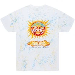 MENS TEES SUBLIME T-SHIRT-WHITE/MULTI