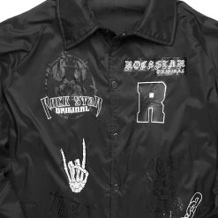 MENS JACKETS Jackets & Outerwear SYMBA NYLON JACKET-BLACK