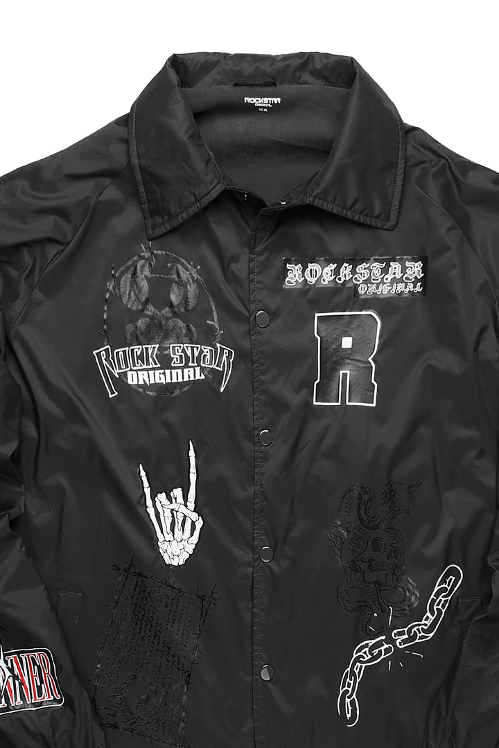 MENS JACKETS Jackets & Outerwear SYMBA NYLON JACKET-BLACK 2 MENS JACKETS Jackets & Outerwear SYMBA NYLON JACKET-BLACK