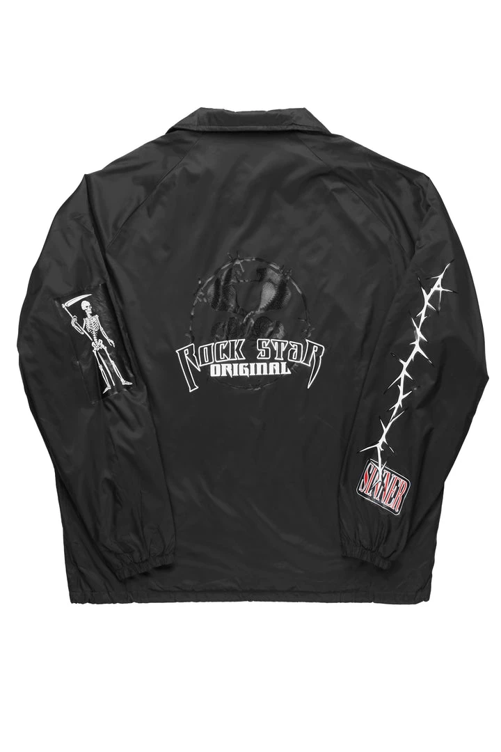 MENS JACKETS Jackets & Outerwear SYMBA NYLON JACKET-BLACK 3 MENS JACKETS Jackets & Outerwear SYMBA NYLON JACKET-BLACK