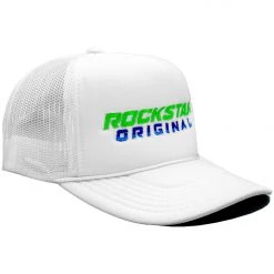 MENS ACCESSORIES SABLE TRUCKER HAT-WHITE