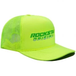 MENS ACCESSORIES SABLE TRUCKER HAT-YELLOW