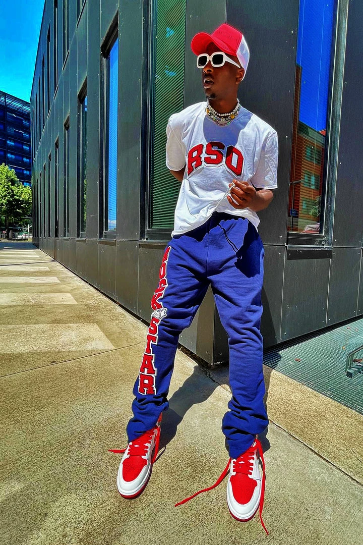 MENS TRACK SETS SEPTIMUS FLARE TRACK PANT SET-WHITE 1 MENS TRACK SETS SEPTIMUS FLARE TRACK PANT SET-WHITE