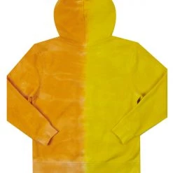 MENS HOODIES & SWEATSHIRTS STRAUD TIE DYE HOODIE YELLOW Tops