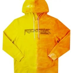 MENS HOODIES & SWEATSHIRTS STRAUD TIE DYE HOODIE YELLOW Tops