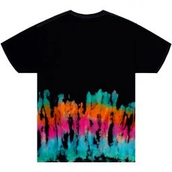 MENS TEES TECCA PRINTED T-SHIRT-BLACK