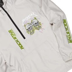 MENS JACKETS TECCA WINDBREAKER-GREY Jackets & Outerwear