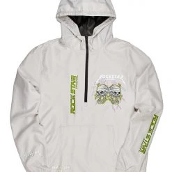 MENS JACKETS TECCA WINDBREAKER-GREY Jackets & Outerwear