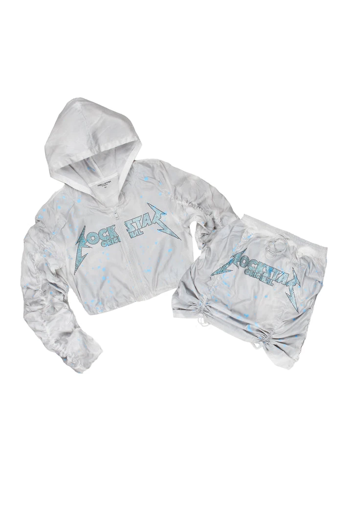 WOMENS DRESSES TEX MATCHING SKIRT SET-MULTI 2 WOMENS DRESSES TEX MATCHING SKIRT SET-MULTI