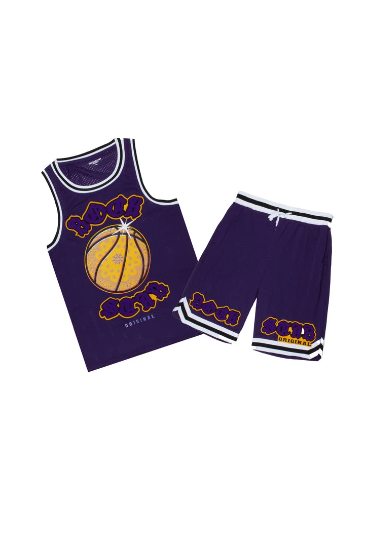 MENS SHORT SETS THORIAS JERSEY/SHORT SET-PURPLE Track Sets 1 MENS SHORT SETS THORIAS JERSEY/SHORT SET-PURPLE Track Sets