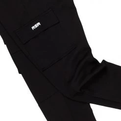 MENS PANTS TITAN GRAPHIC TRACKPANT-BLACK