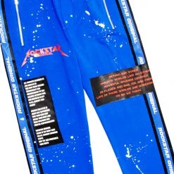 MENS TRACK SETS EVERETT DENIM JACKET/TRACKPANT SET-BLUE 6 MENS TRACK SETS EVERETT DENIM JACKET/TRACKPANT SET-BLUE
