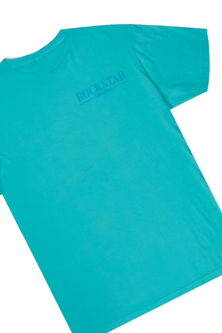 MENS TRACK SETS DIMITRI T-SHIRT/TRACKPANT SET-AQUA 4 MENS TRACK SETS DIMITRI T-SHIRT/TRACKPANT SET-AQUA