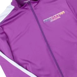 MENS TRACK SETS TURE ZIPPER JACKET TRACK SET-PURPLE