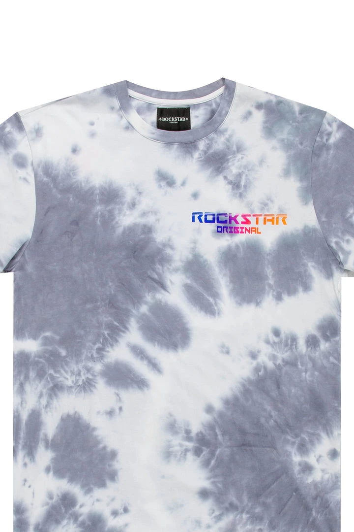 MENS TEES TURE TIE DYE T-SHIRT-BLACK Tops 2 MENS TEES TURE TIE DYE T-SHIRT-BLACK Tops