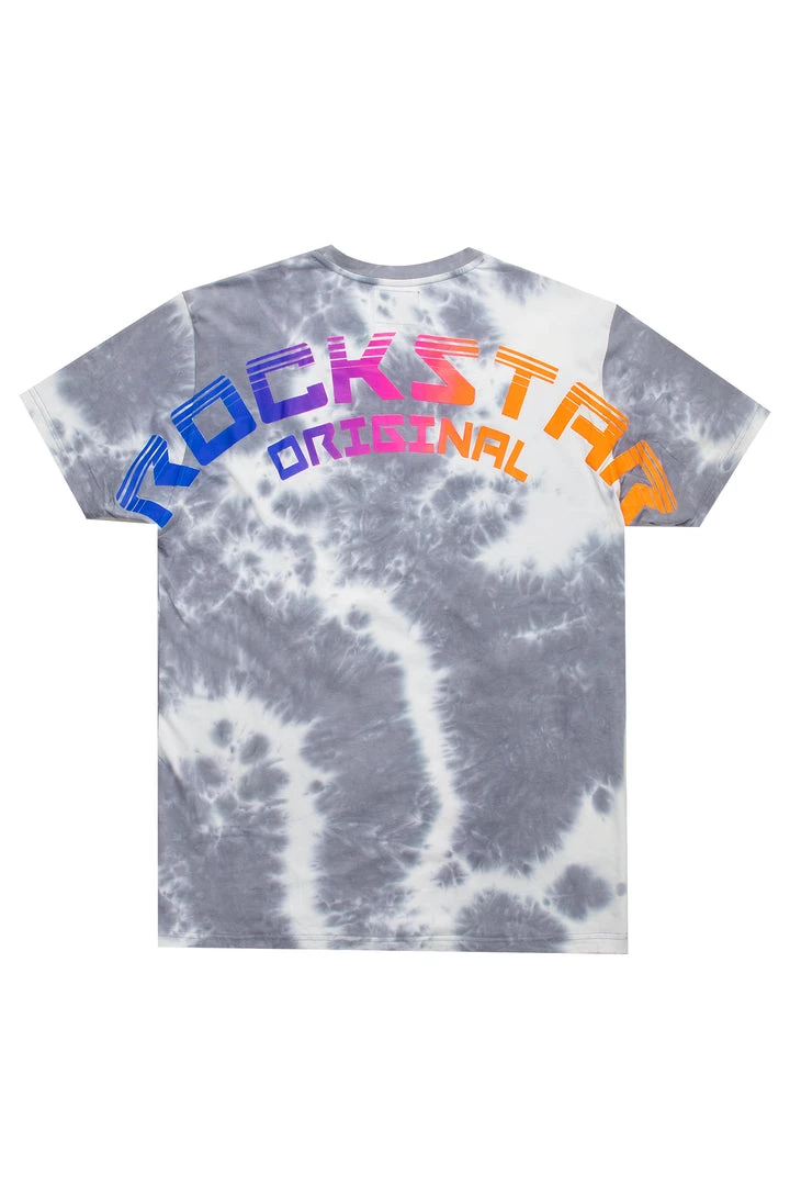 MENS TEES TURE TIE DYE T-SHIRT-BLACK Tops 3 MENS TEES TURE TIE DYE T-SHIRT-BLACK Tops