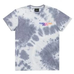 MENS TEES TURE TIE DYE T-SHIRT-BLACK Tops