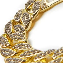 MENS ACCESSORIES TYRELL CHAIN BRACELET-GOLD 5 MENS ACCESSORIES TYRELL CHAIN BRACELET-GOLD