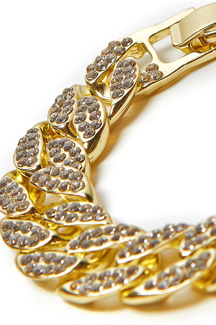 MENS ACCESSORIES TYRELL CHAIN BRACELET-GOLD 3 MENS ACCESSORIES TYRELL CHAIN BRACELET-GOLD