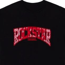 MENS TEES Tops TYRIAN GRAPHIC T-SHIRT-BLACK