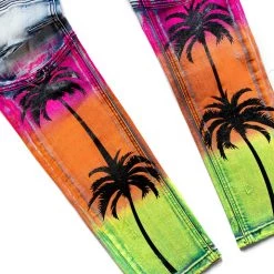 MENS JEANS TOVI PATCH JEAN-YELLOW