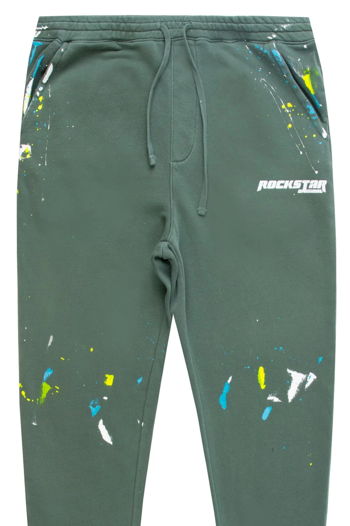 MENS PANTS Track Sets TYRO DISTRESS PAINTER JOGGER- ALPINE 2 MENS PANTS Track Sets TYRO DISTRESS PAINTER JOGGER- ALPINE